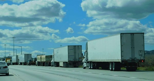 Importance du transport routier de marchandises en europe